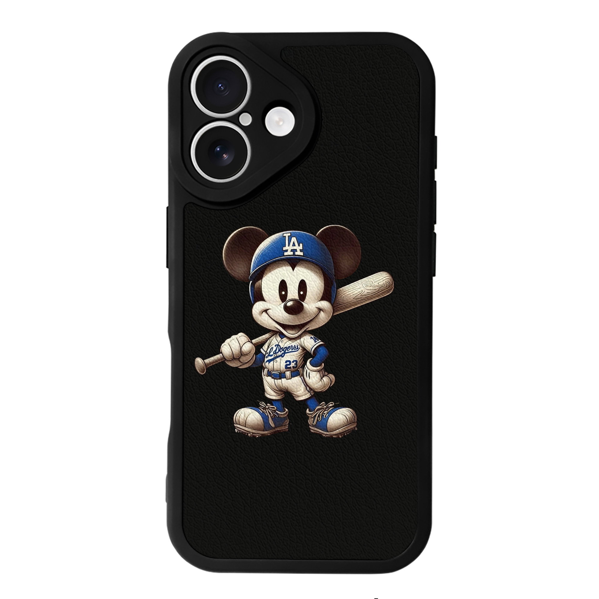  IPhone 16 Silicone Leather Case – UV Print, Lambskin Texture – Perfect Fit, Wireless Charging Compatible, Scratch Resistant, Precise Cutouts – Stylish Protection For IPhone 16